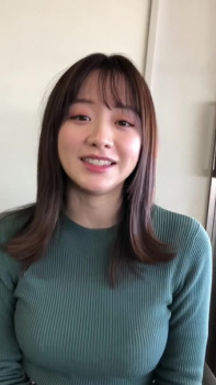 森香澄アナ　ニットで巨乳がパツパツ、しかもミニスカ！！【GIF動画あり】の画像