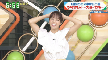 鷲見玲奈アナ　脇全開！！の画像
