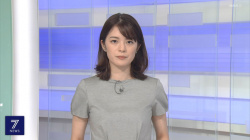 川﨑理加アナ　NHKニュース7　首都圏ニュース845【GIF動画あり】の画像