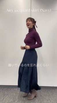 杉原凜アナ　ピタピタ過ぎるニットで巨乳が揺れまくり！！【GIF動画あり】の画像