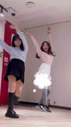 森香澄アナ　キュロットパンツで踊る太腿！！【GIF動画あり】の画像