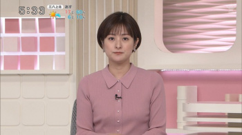 徳島えりかアナ　ニットで胸元を強調！！の画像