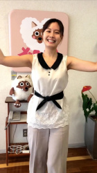望木聡子アナ　胸を揺らしながら「えびすくい音頭」を踊る！！【GIF動画あり】の画像