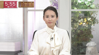 森川夕貴アナ　純白衣装がうっすらと透ける！！の画像