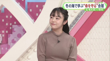 米澤かおりアナ　ニットの巨乳！！の画像