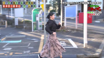 田中瞳アナ　走って乳揺れ！！【GIF動画あり】の画像