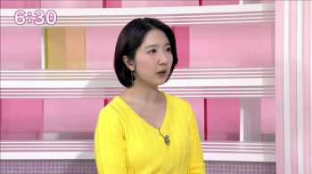 保里小百合アナ　ニットの巨乳！！の画像