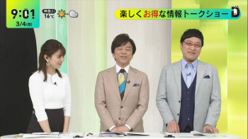 黒田みゆアナ　ピチピチニットの豊乳！！の画像