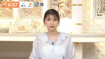 透け透け！！　上村彩子アナの画像