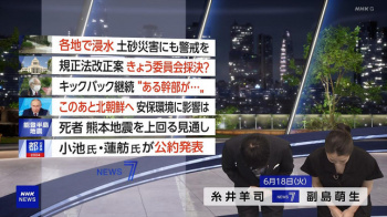 副島萌生アナ　谷間がチラ見え！！【GIF動画あり】の画像