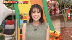 若林有子アナ　ノースリーブ！！の画像