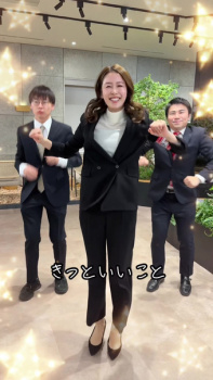 良原安美アナ　巨乳が激しく揺れまくる！！【GIF動画あり】の画像