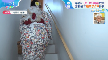 御手洗菜々アナ　階段を上るお尻をドアップで撮られてしまう！！の画像