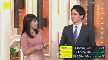 上村彩子アナ　ニットで胸元強調！！の画像