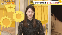 後呂有紗アナ シースルー!!の画像