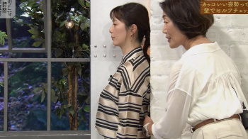 杉浦友紀アナ　真横から巨乳を撮られてしまう！！の画像