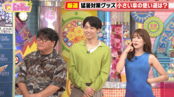 中川安奈アナ　セクシー過ぎるノースリーブでボディラインくっきり！！の画像
