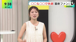 黒田みゆアナ　ゆるゆるノースリーブ脇！！の画像
