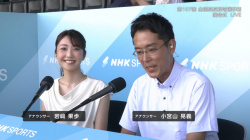 岩﨑果歩アナ 甲子園大会の開会式に登場!!の画像