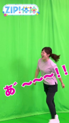 水卜麻美アナ　上手く体操ができなくて切れる！！【GIF動画あり】の画像