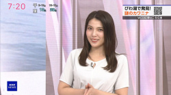 豊島実季アナ いつもとは違う雰囲気で登場!!の画像