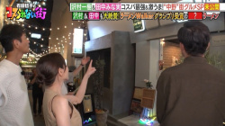 田中みな実アナ　肩紐はみ出しっぱなし！！の画像