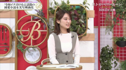 林田美学アナ　胸元が透ける！！の画像