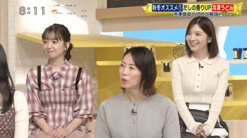 佐藤真知子アナ　ニットで胸元強調！！の画像