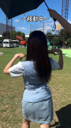 森香澄アナ　ミニスカのお尻にパン線が浮き出る！！【GIF動画あり】の画像