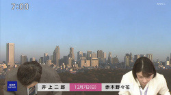 赤木野々花アナ　おはよう日本の画像