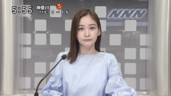 岩田絵里奈アナ　うっすらと透ける！！の画像