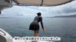 山本里菜アナ　海に飛び込むお尻、脇、谷間！！【GIF動画あり】の画像