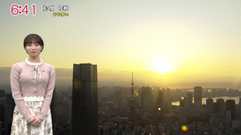 今井春花キャスター　ニットの巨乳、天気予報！！の画像