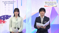 松本真季アナ　うっすらと透ける！！の画像