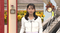 石渡花菜アナ　ニットの巨乳とピタパンのお尻！！の画像