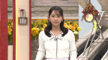 石渡花菜アナ　ニットの巨乳とピタパンのお尻！！の画像