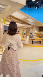 佐藤梨那アナ　透け透け ＆ お尻！！【GIF動画あり】の画像