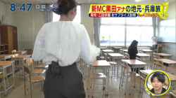 黒田みゆアナ　レギンス、お尻、昔の写真！！の画像