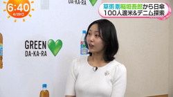 高崎春アナ　ニットで豊乳がくっきり！！の画像