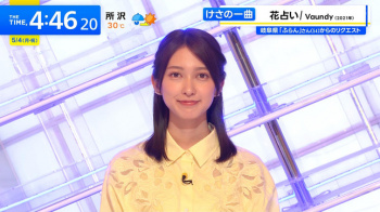 透け透け、佐々木舞音アナ　黒ブラまで透ける！！の画像