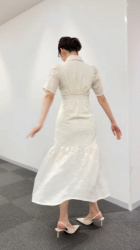 増田紗織アナ　お尻に下着の形が浮き出てしまう！！【GIF動画あり】の画像