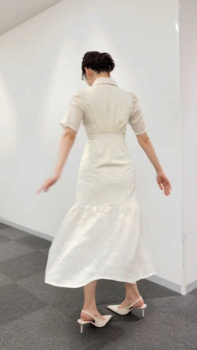 増田紗織アナ　お尻に下着の形が浮き出てしまう！！【GIF動画あり】の画像
