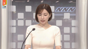 畑下由佳アナ　ニットで胸元強調！！【GIF動画あり】の画像