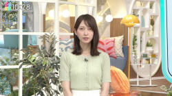 佐々木舞音アナ　うっすらと透ける！！の画像