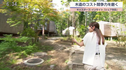 竹﨑由佳アナ　ピタパンのお尻！！の画像