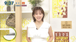 河出奈都美アナ　ノースリーブ！！の画像