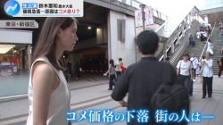 トラウデン直美キャスター　ゆるゆるの袖口から肩紐がモロ見えになる！！【GIF動画あり】の画像