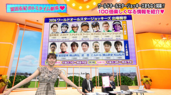 冨田有紀アナ　ノースリーブ！！の画像