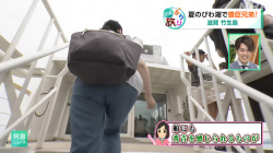 NHK大阪・垂水千佳キャスター　お尻くっきりレポート！！【GIF動画あり】の画像