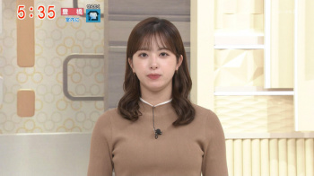 【画像】田原萌々アナ　ニットで豊乳を強調！！の画像